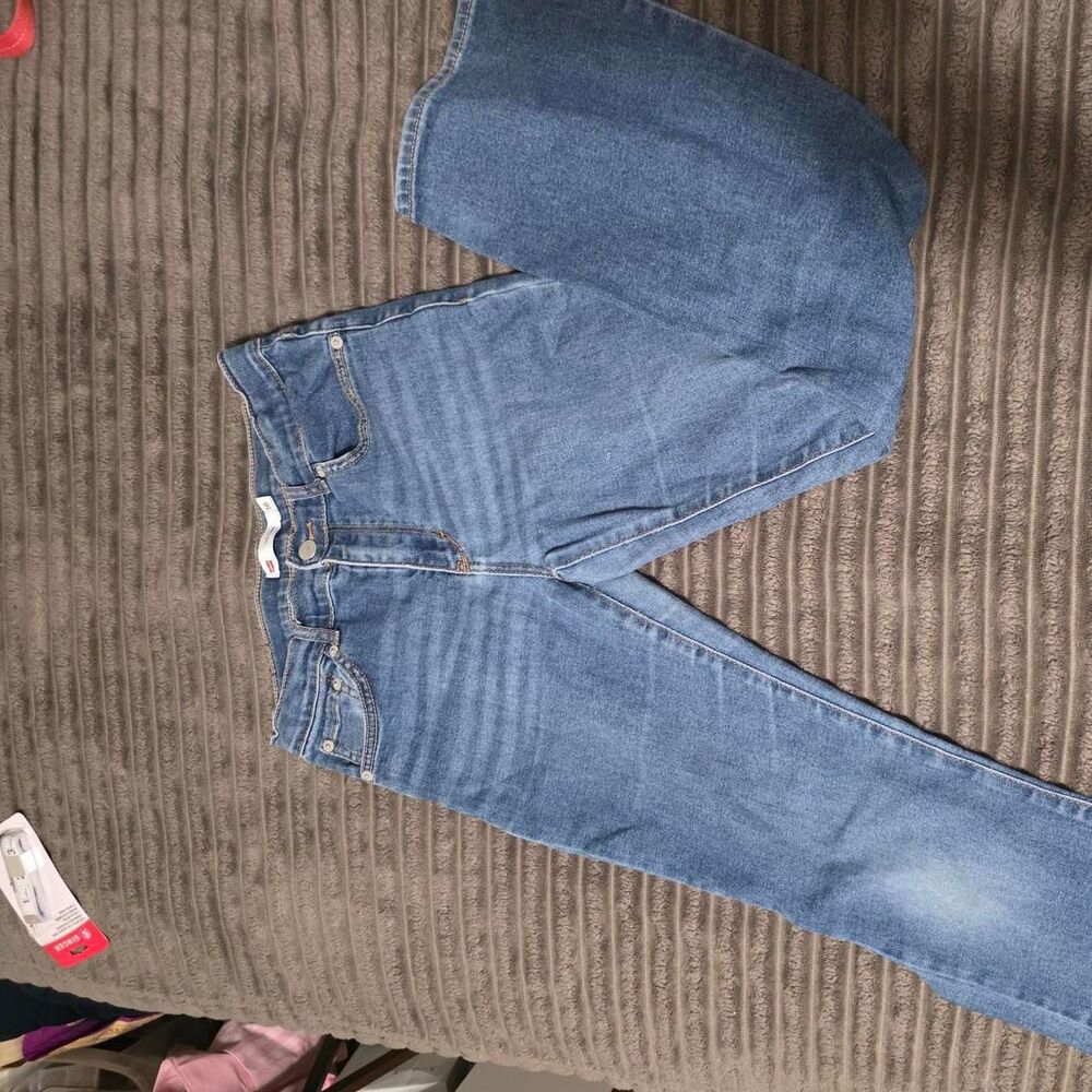 Levi- Girl's Blue and Navy Jeans